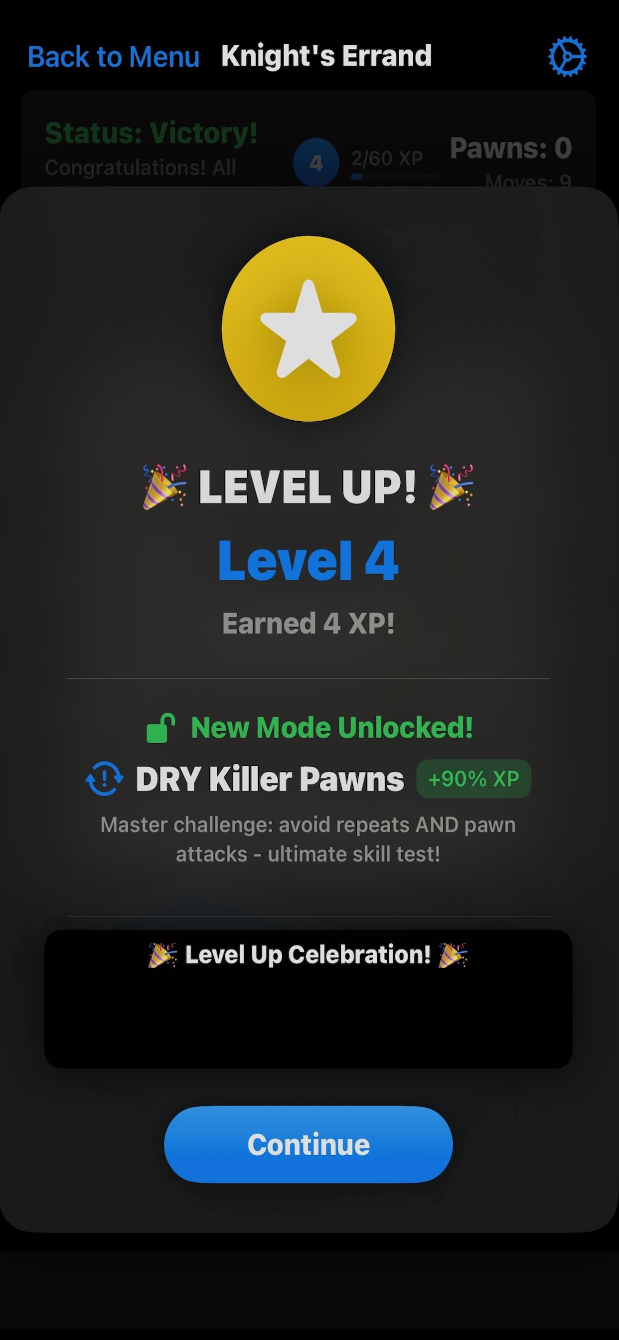 Level Up Progress